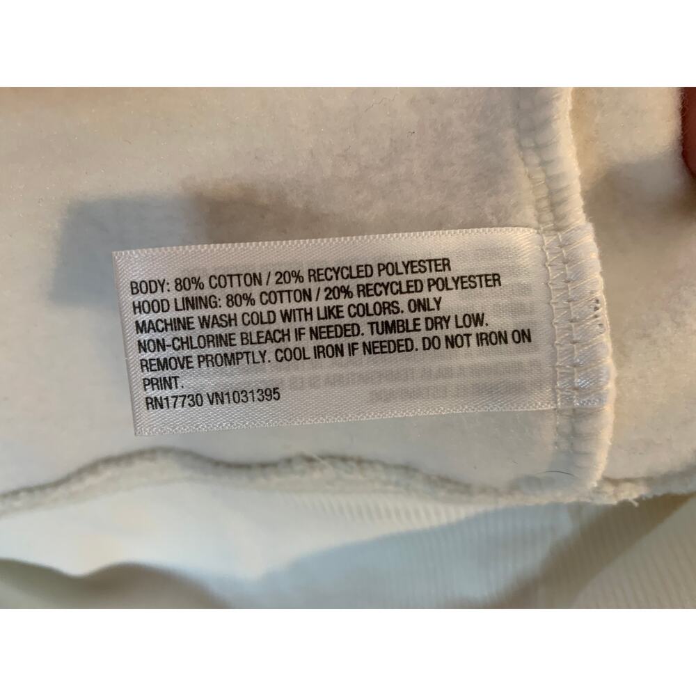 Wild Fable One Degree Hotter XXL White Hoodie 25 NEW Graduation - Picture 4 of 5